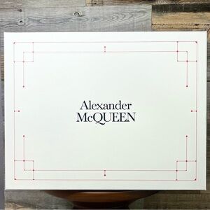 Alexander McQueen Signature Boot/Gift Box, Large, Authentic from AMQ purchase